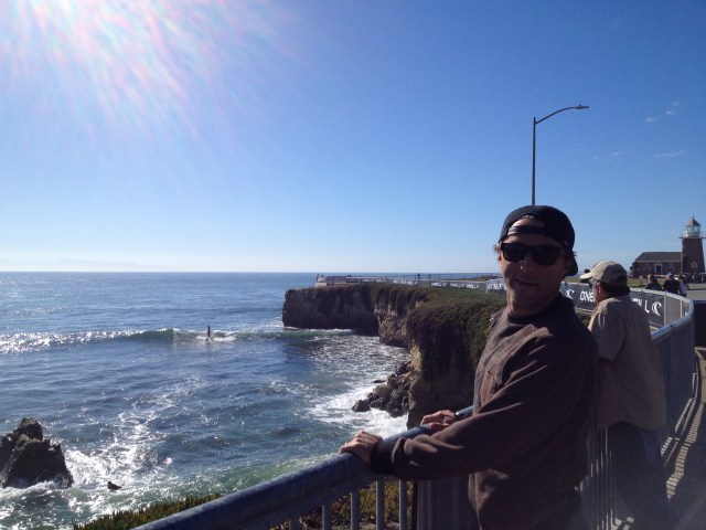 Nate and Rick Yeomans checking the Lane