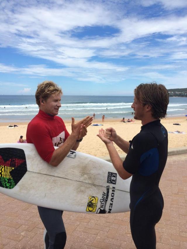Rock, Paper Scissors for priority. Photo Jake Somerville