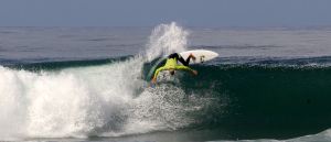 On a Scotts "Cut throat" model at Georges  Photo Robby Schell